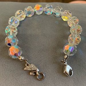 Swarovski bead bracelet